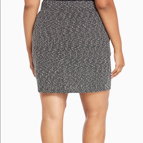 Torrid KNIT DRAWSTRING STRETCHY MINI SKIRT size 4X NWT - Picture 4 of 4